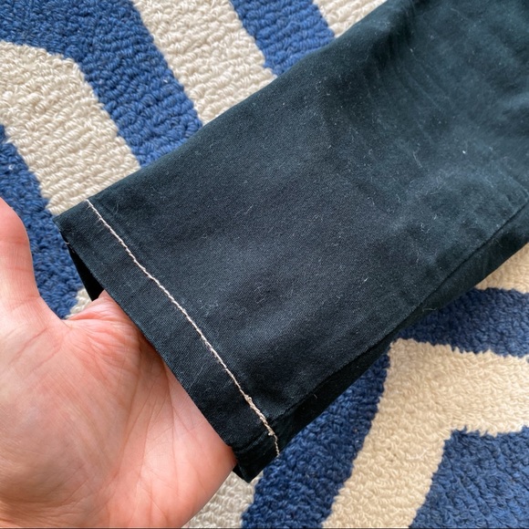 π€ LAURA SCOTT CASUAL BLACK STITCHED SKINNY PANTS! - Picture 6 of 10